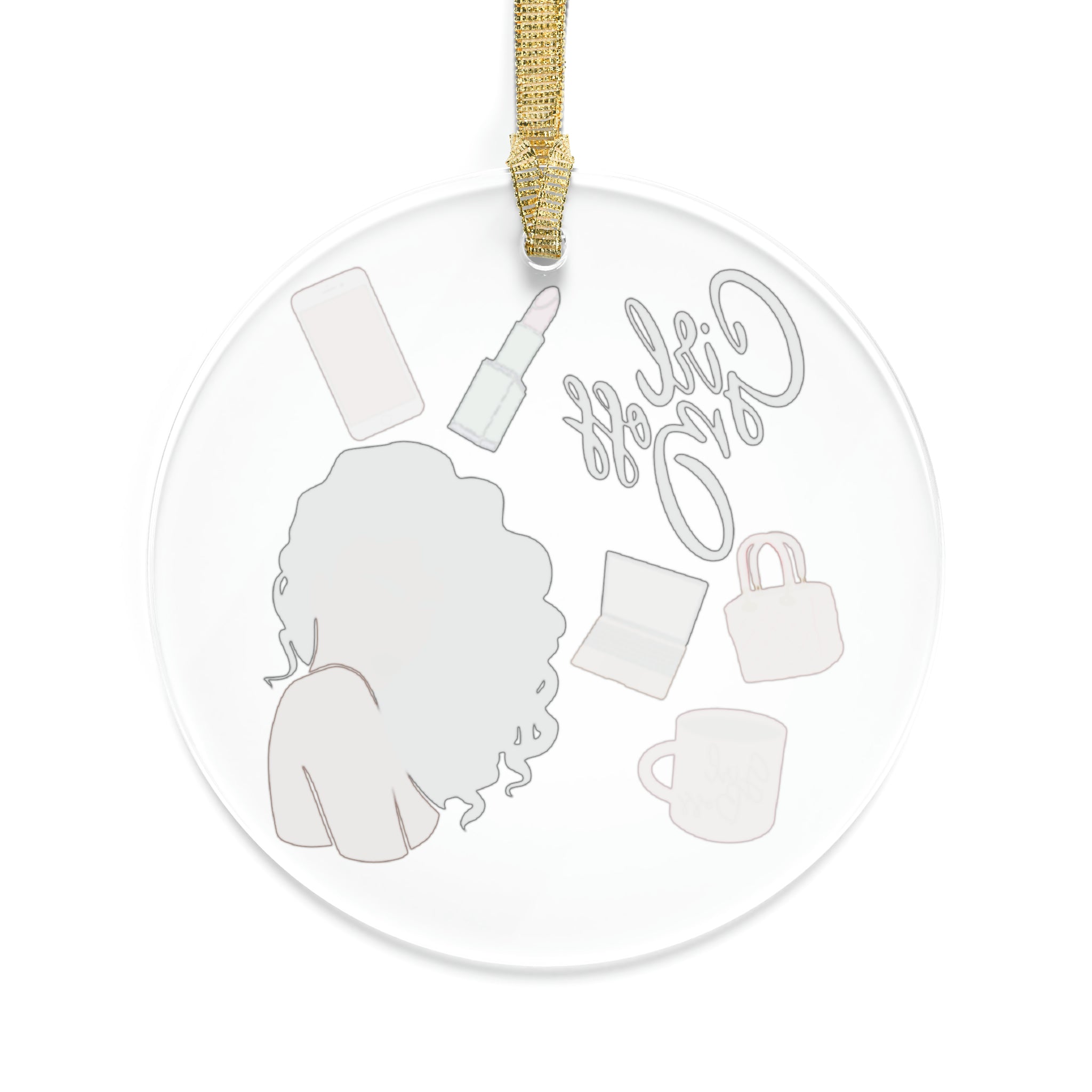 GIRL BOSS ACRYLIC ORNAMENTS