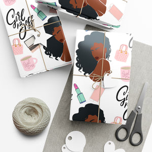 GIRL BOSS GIFT WRAP PAPERS