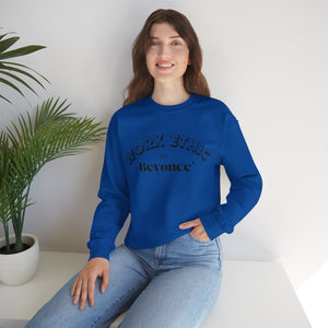 WORK ETHIC ON BEYONCE' SWEATSHIRT