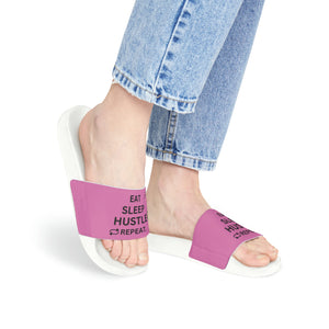EAT SLEEP HUSTLE REPEAT SLIDE SANDALS