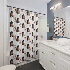 BLACK GIRL MAGIC SHOWER CURTAIN