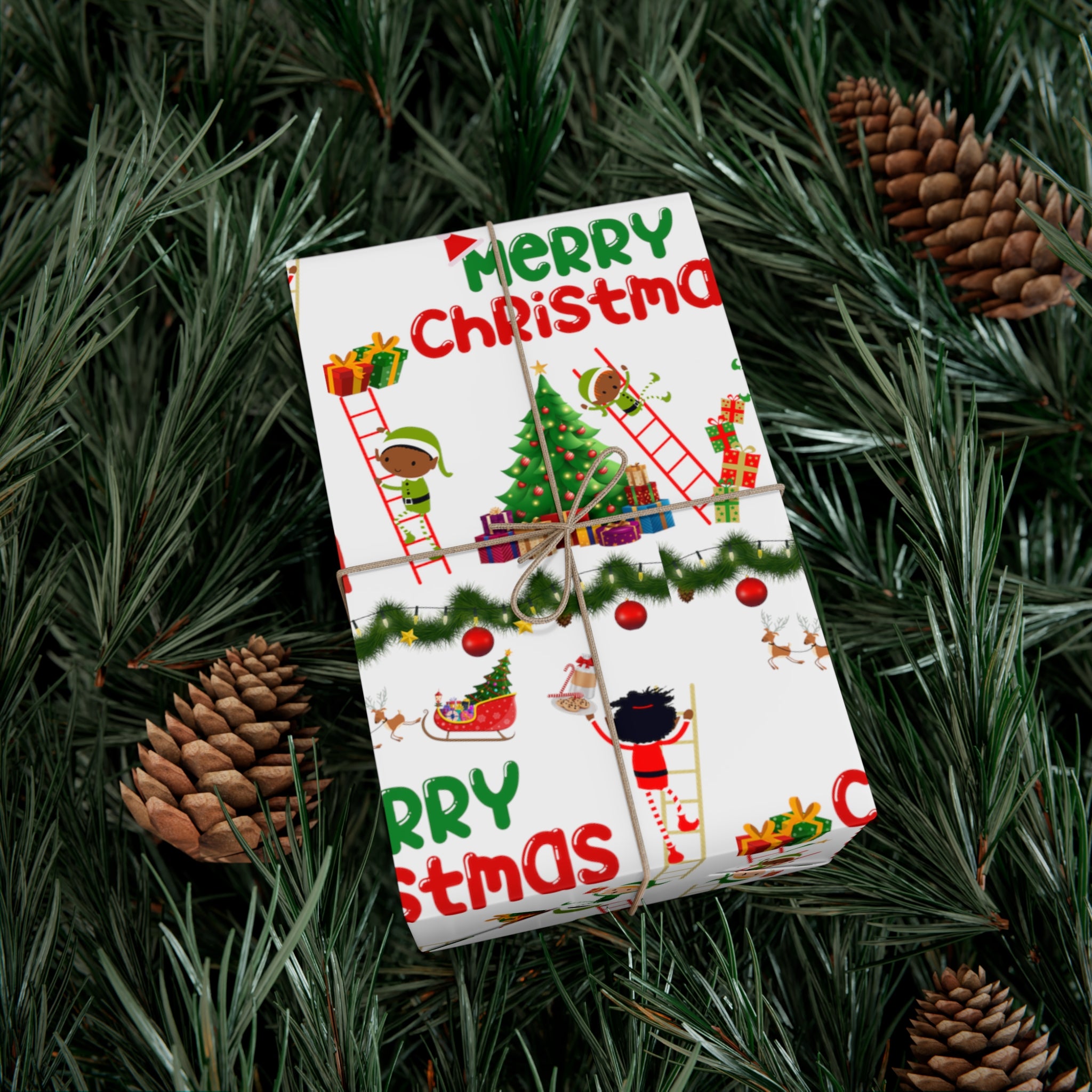 ELVES CHAOS WRAPPING PAPER