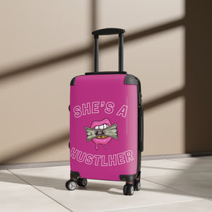 SHE'S A HUSTLHER SUITCASE (PINK)