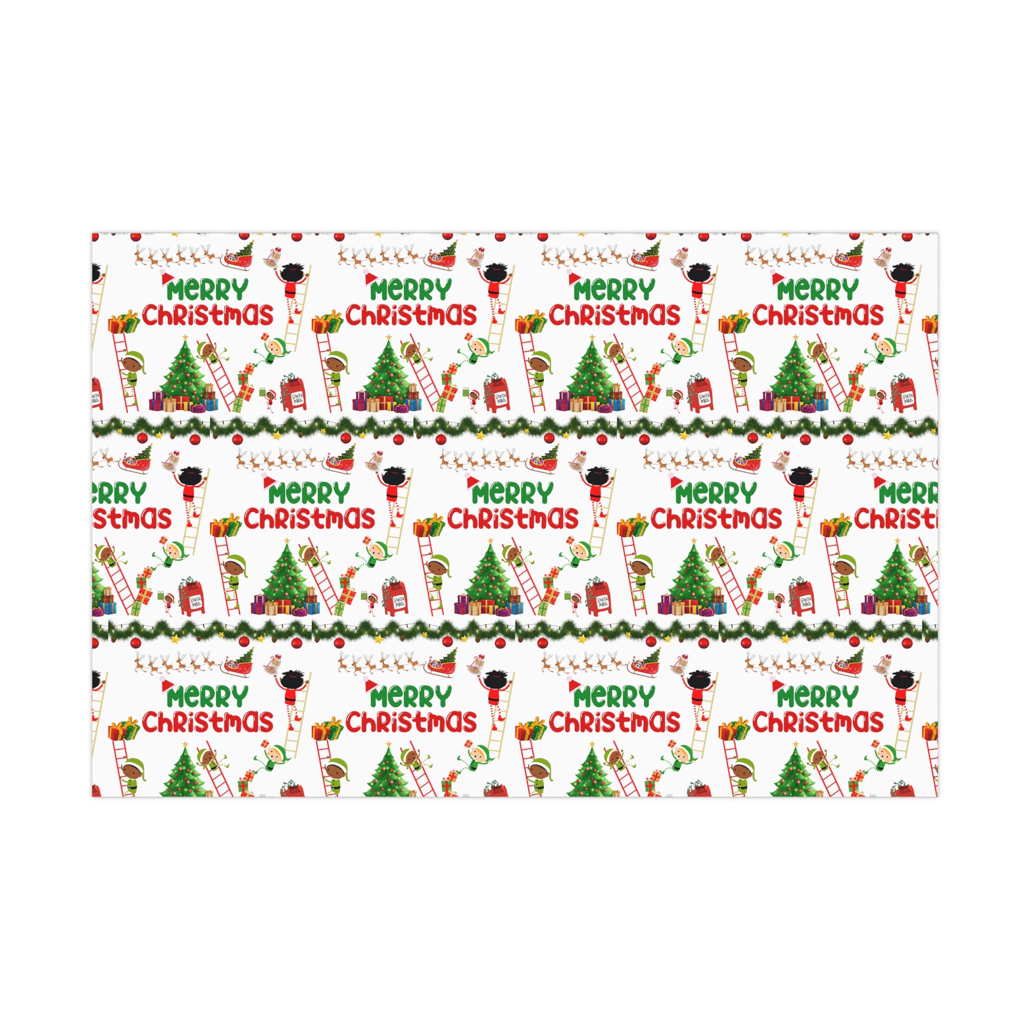 ELVES CHAOS WRAPPING PAPER