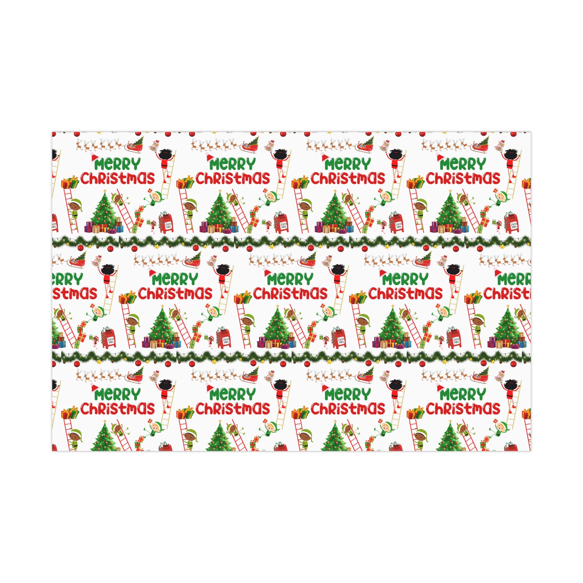 ELVES CHAOS WRAPPING PAPER