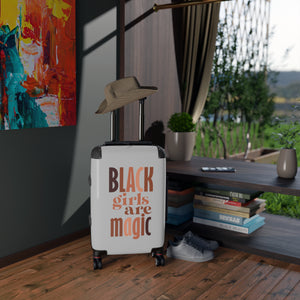 BLACK GIRLS ARE MAGIC SUITCASE