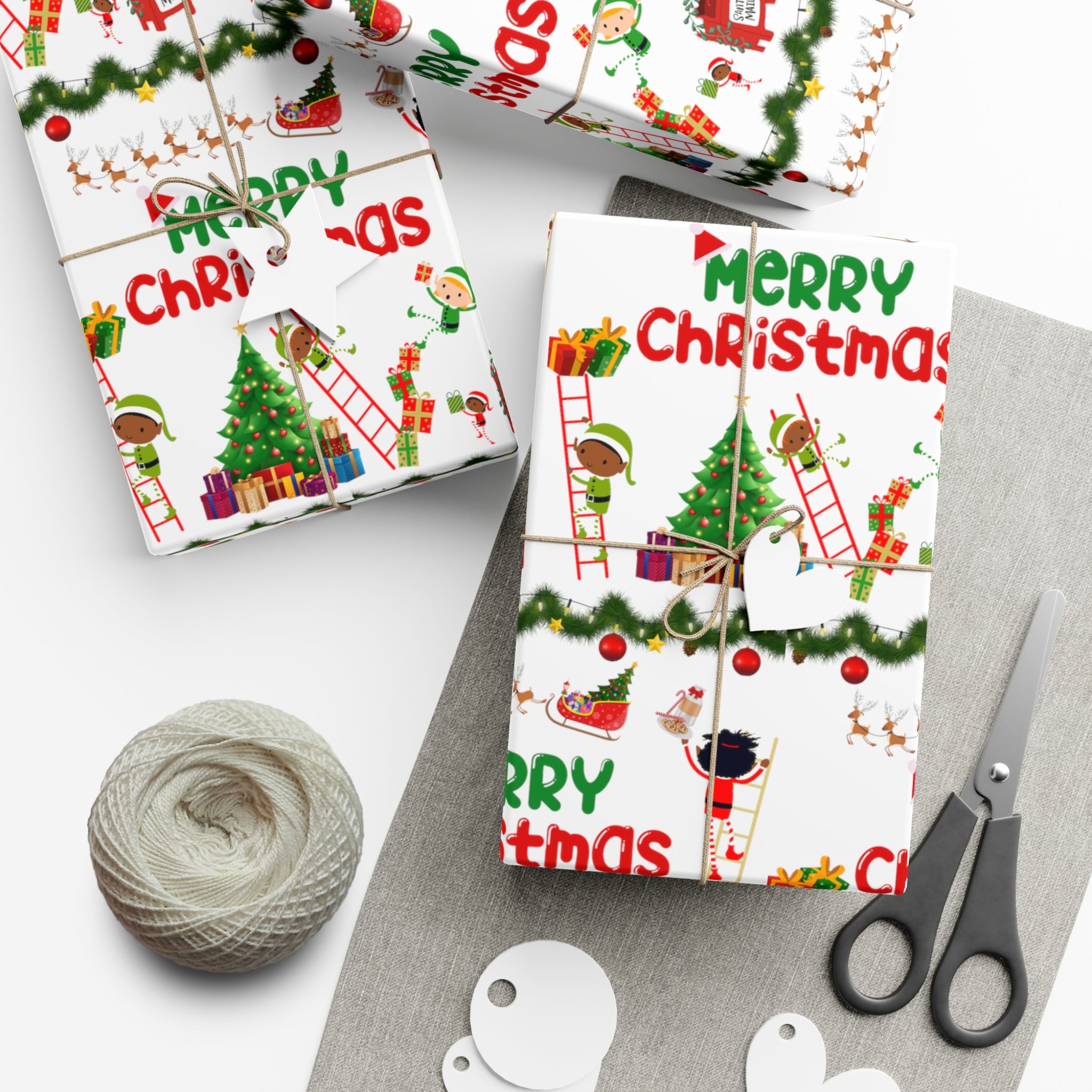 ELVES CHAOS WRAPPING PAPER