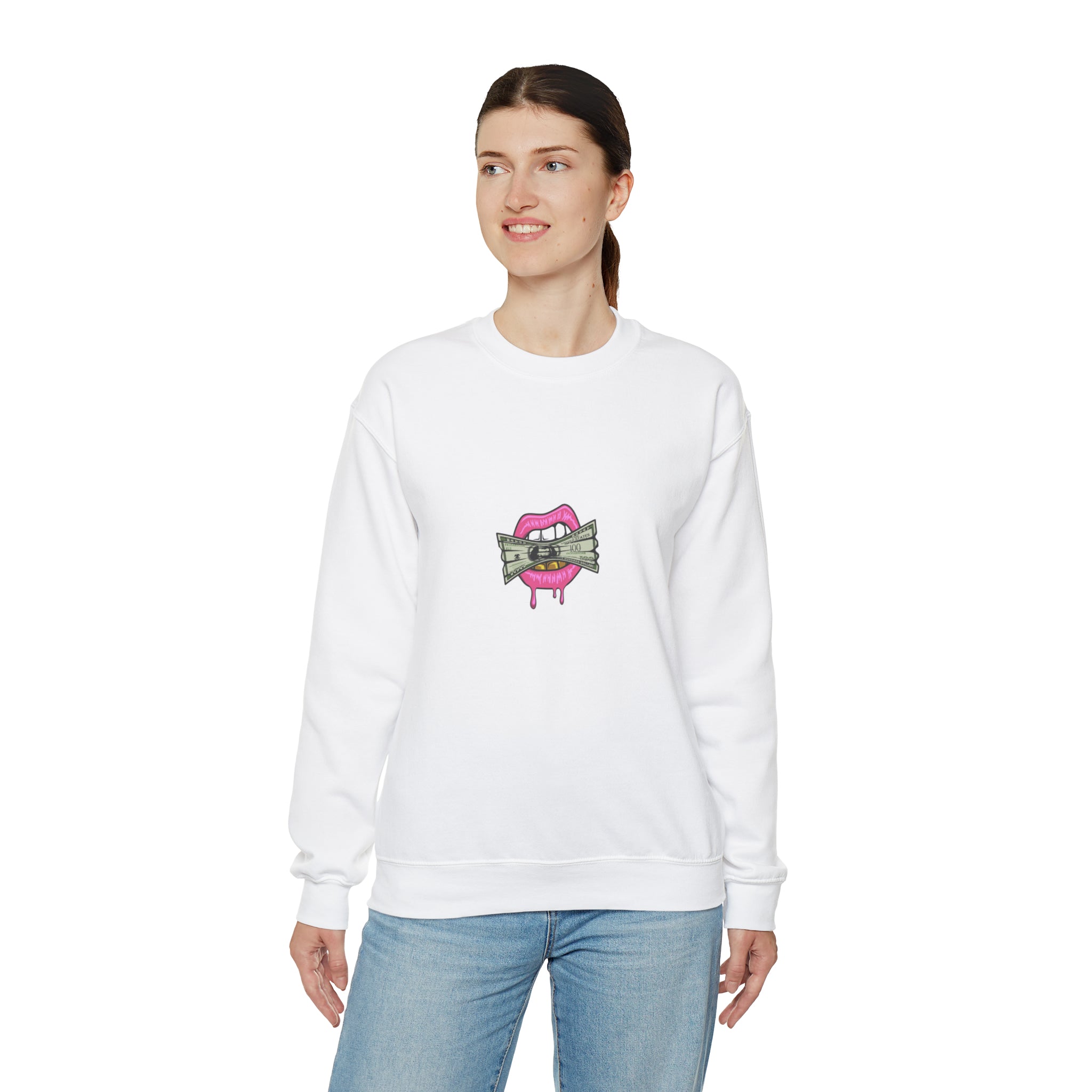 SHE'S A HUSTLHER SWEATSHIRT (BLACK)