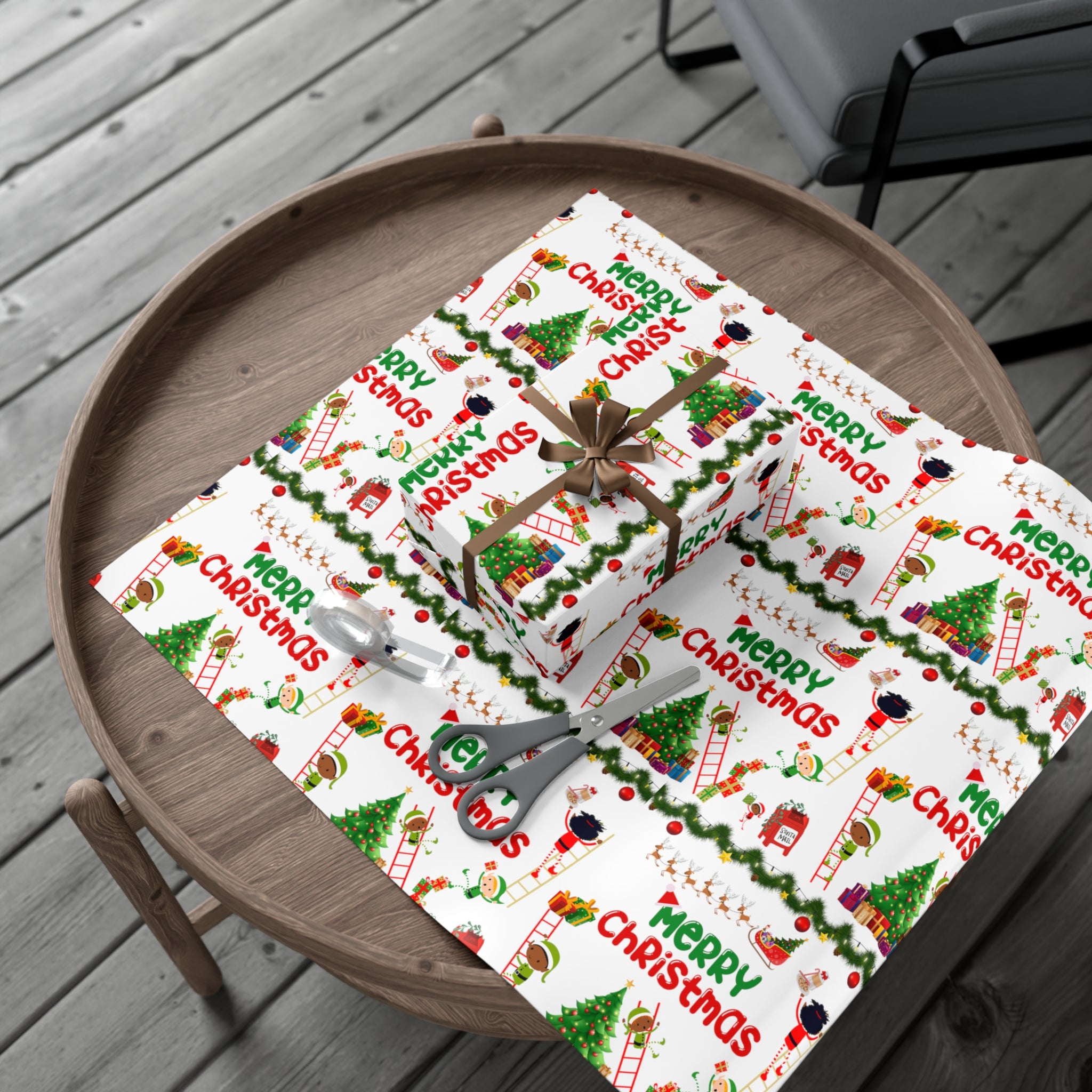 ELVES CHAOS WRAPPING PAPER
