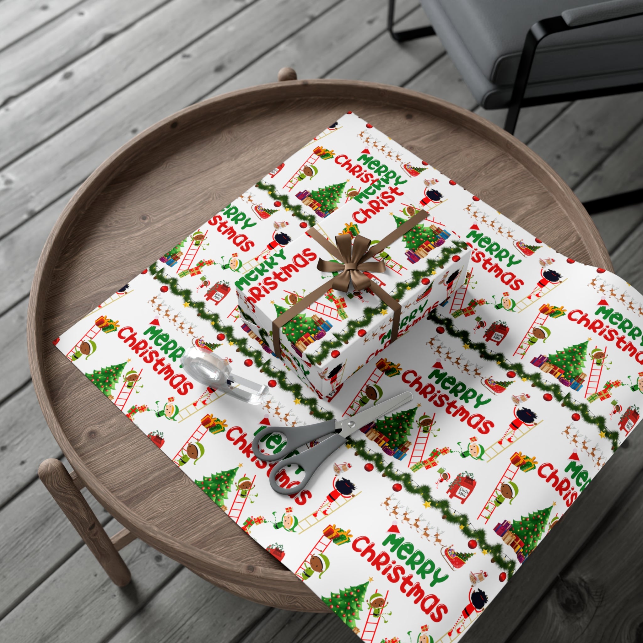ELVES CHAOS WRAPPING PAPER