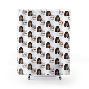 BLACK GIRL MAGIC SHOWER CURTAIN