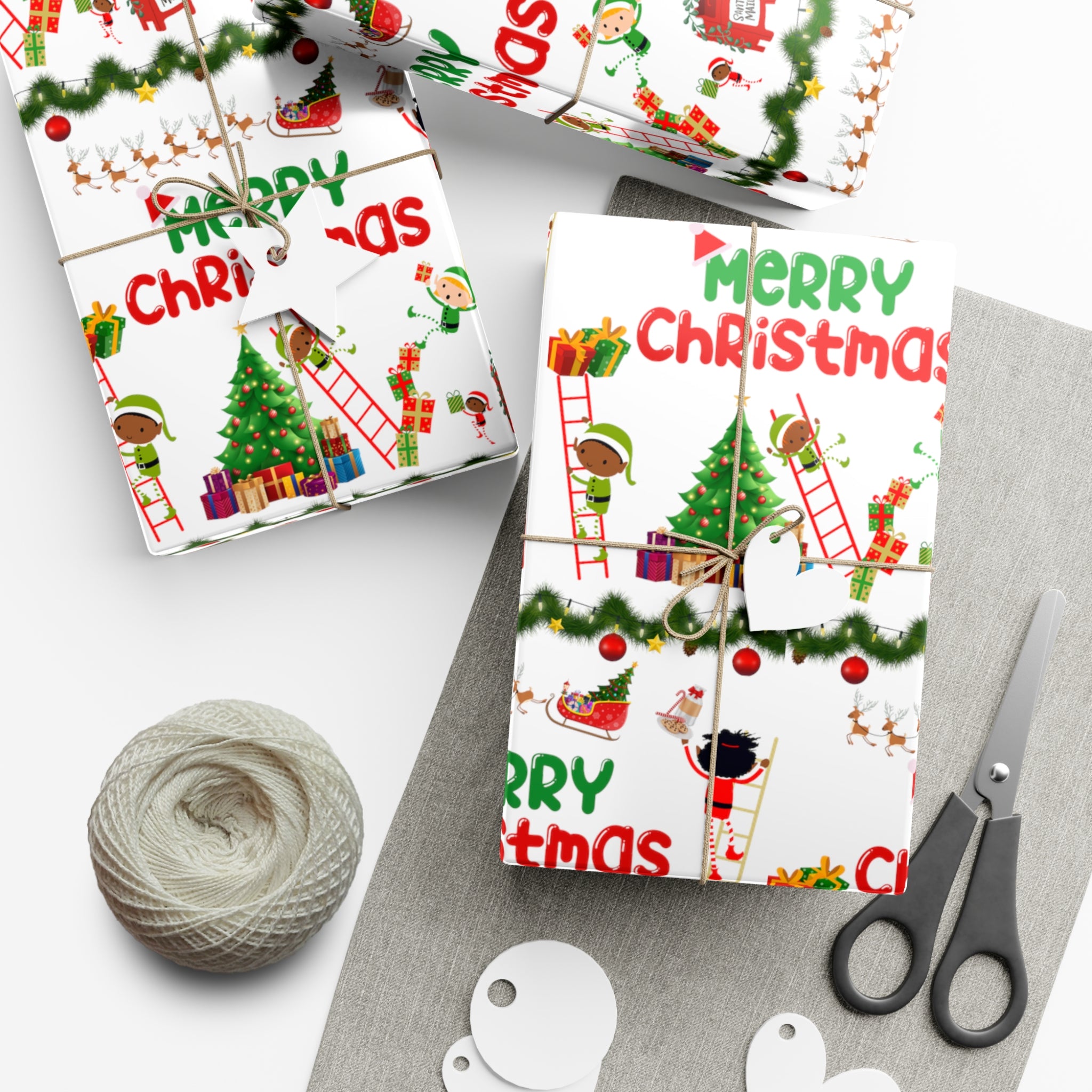 ELVES CHAOS WRAPPING PAPER