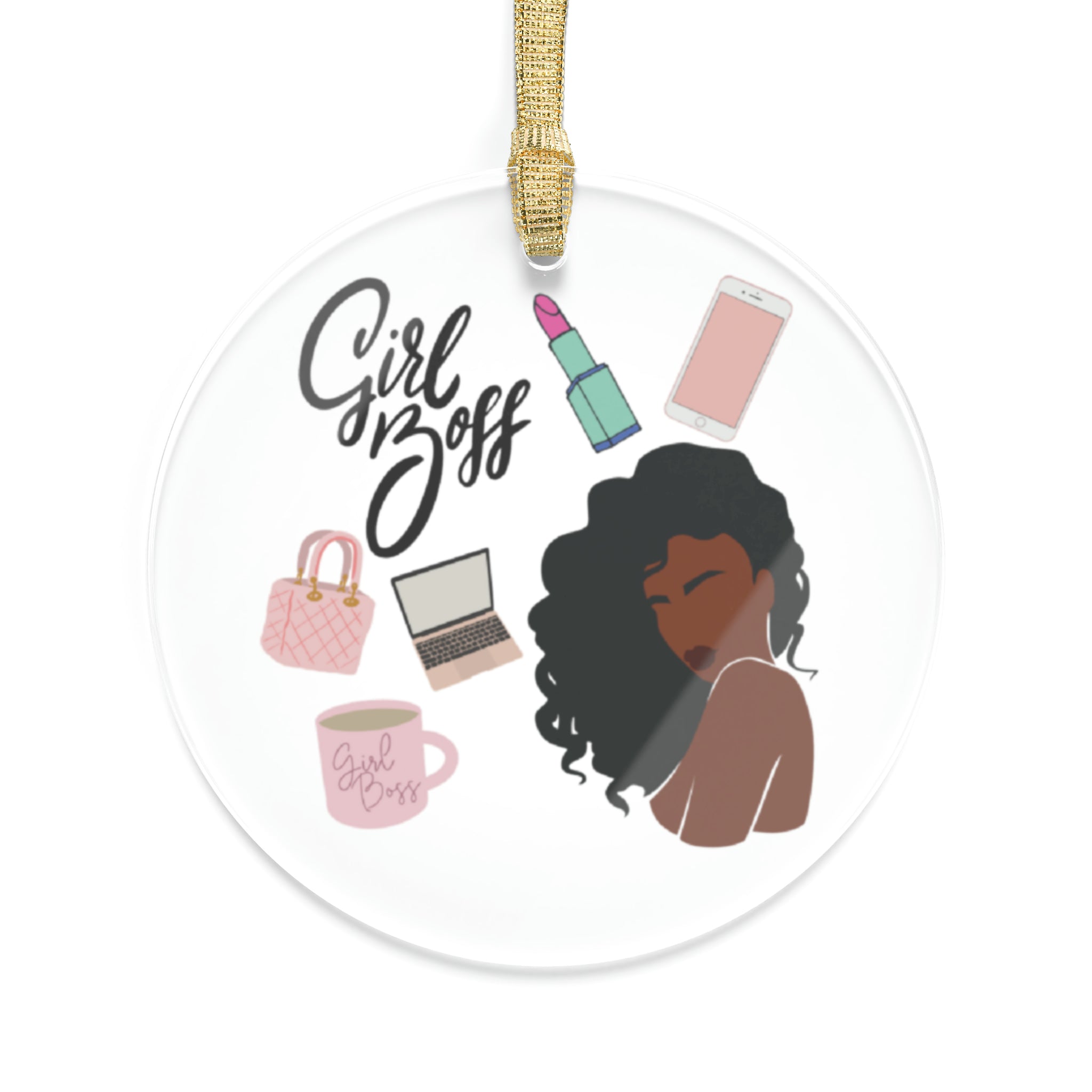 GIRL BOSS ACRYLIC ORNAMENTS