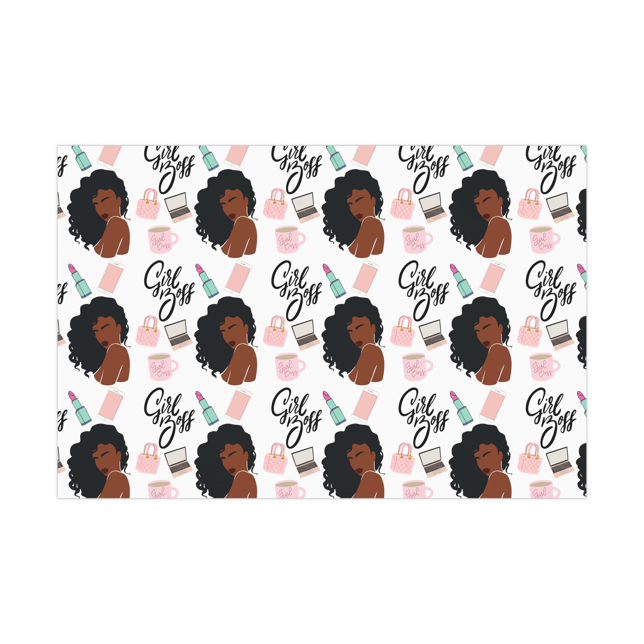 GIRL BOSS GIFT WRAP PAPERS