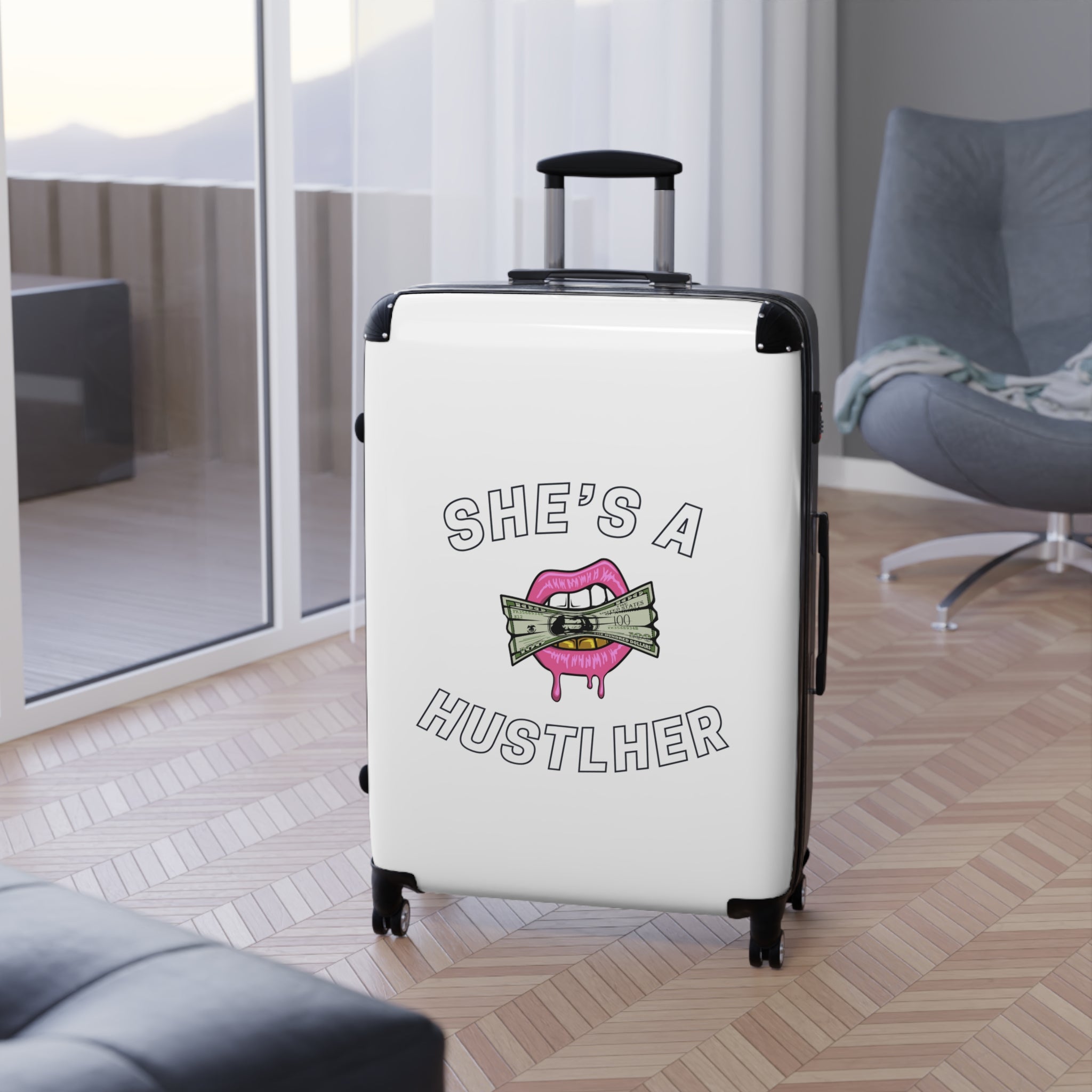 SHE'S A HUSTLHER SUITCASE