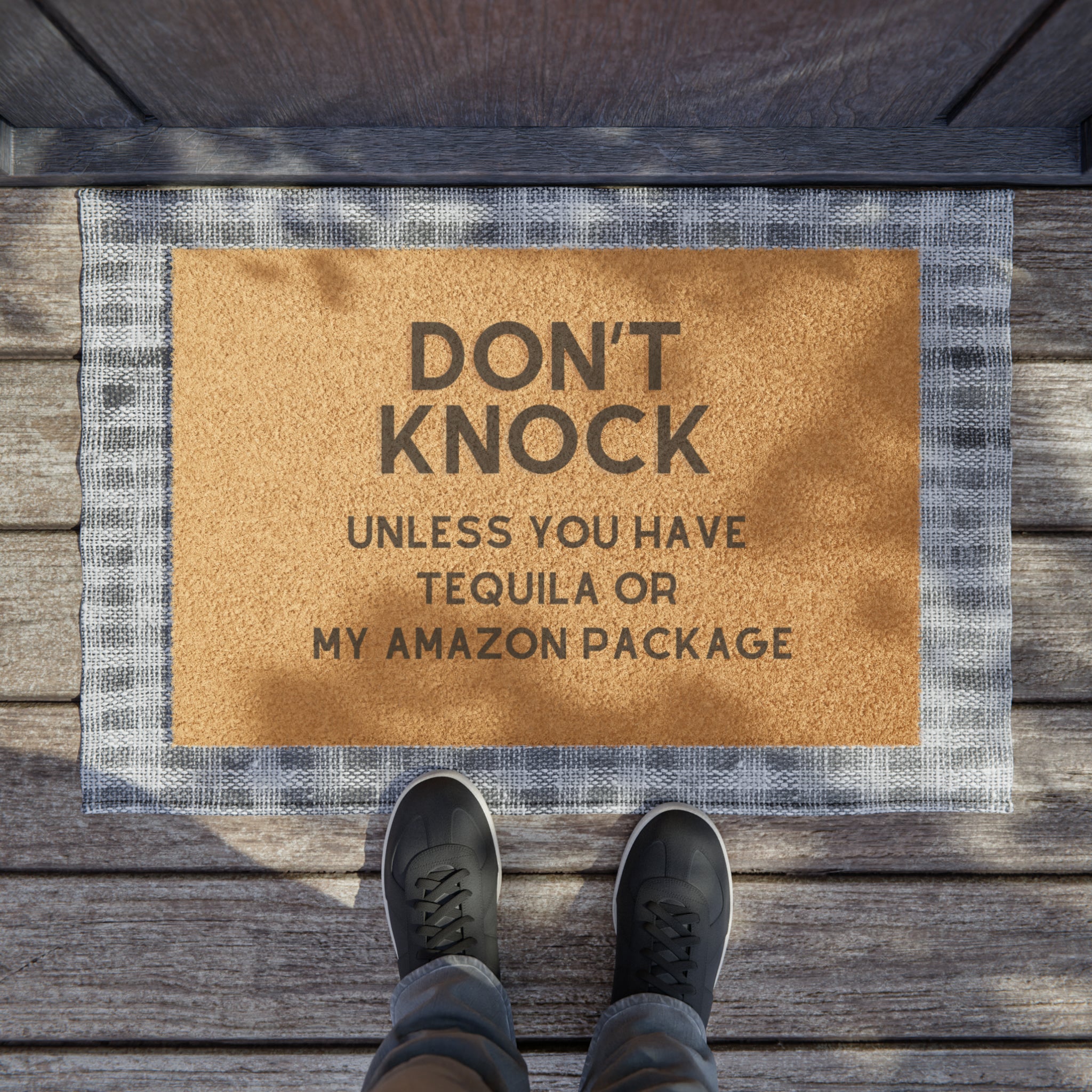 DON'T KNOCK DOORMAT