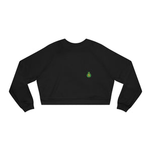 EAT SLEEP HUSTLE REPEAT CROPPED SWEATSHIRT