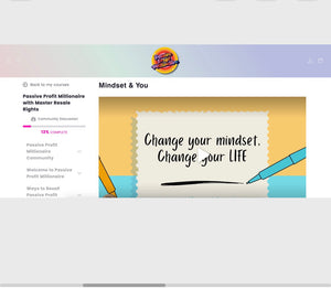 PASSIVE PROFIT MILLIONAIRE COURSE W/ RESELL RIGHTS