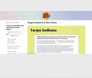 PASSIVE PROFIT MILLIONAIRE COURSE W/ RESELL RIGHTS