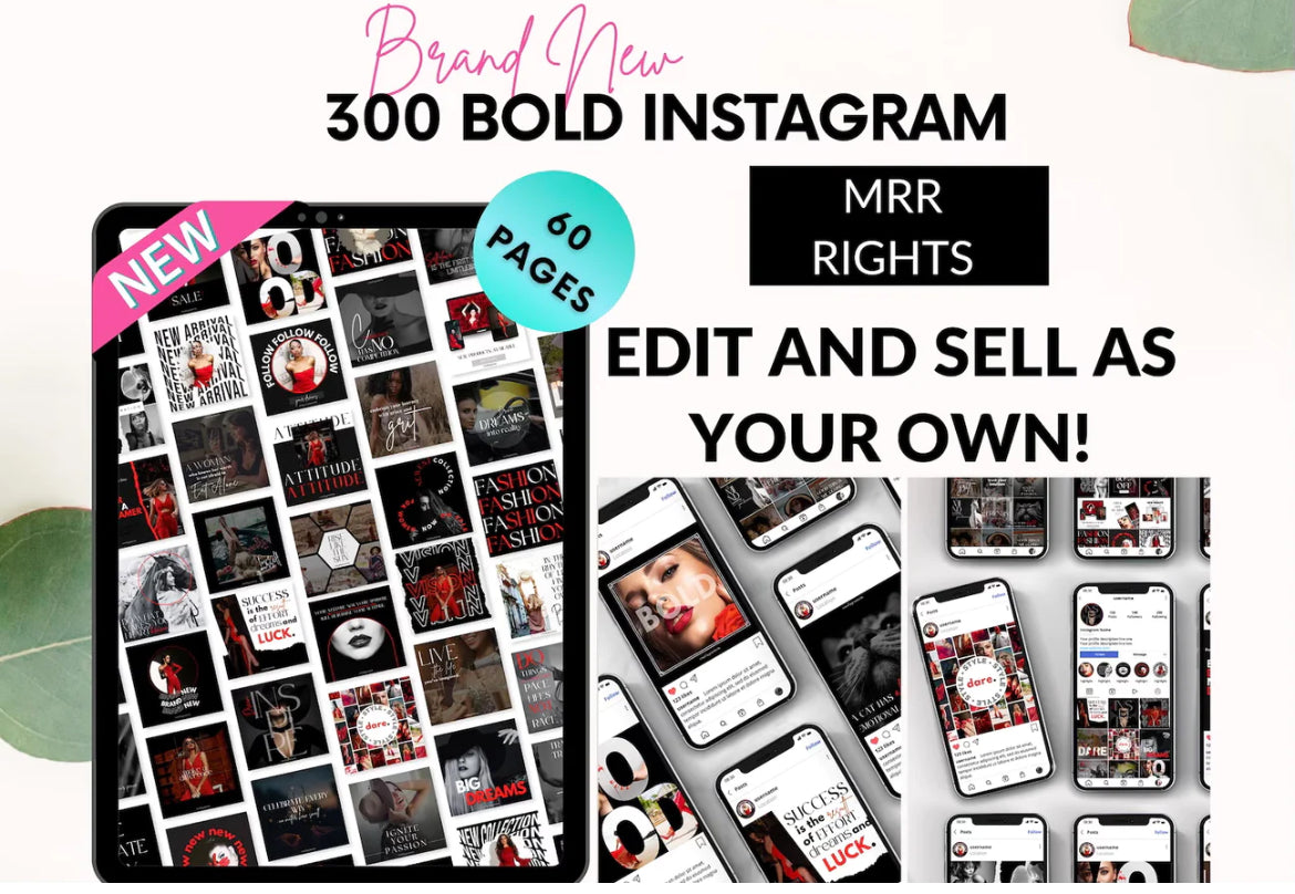300 INSTAGRAM TEMPLATES