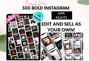 300 INSTAGRAM TEMPLATES
