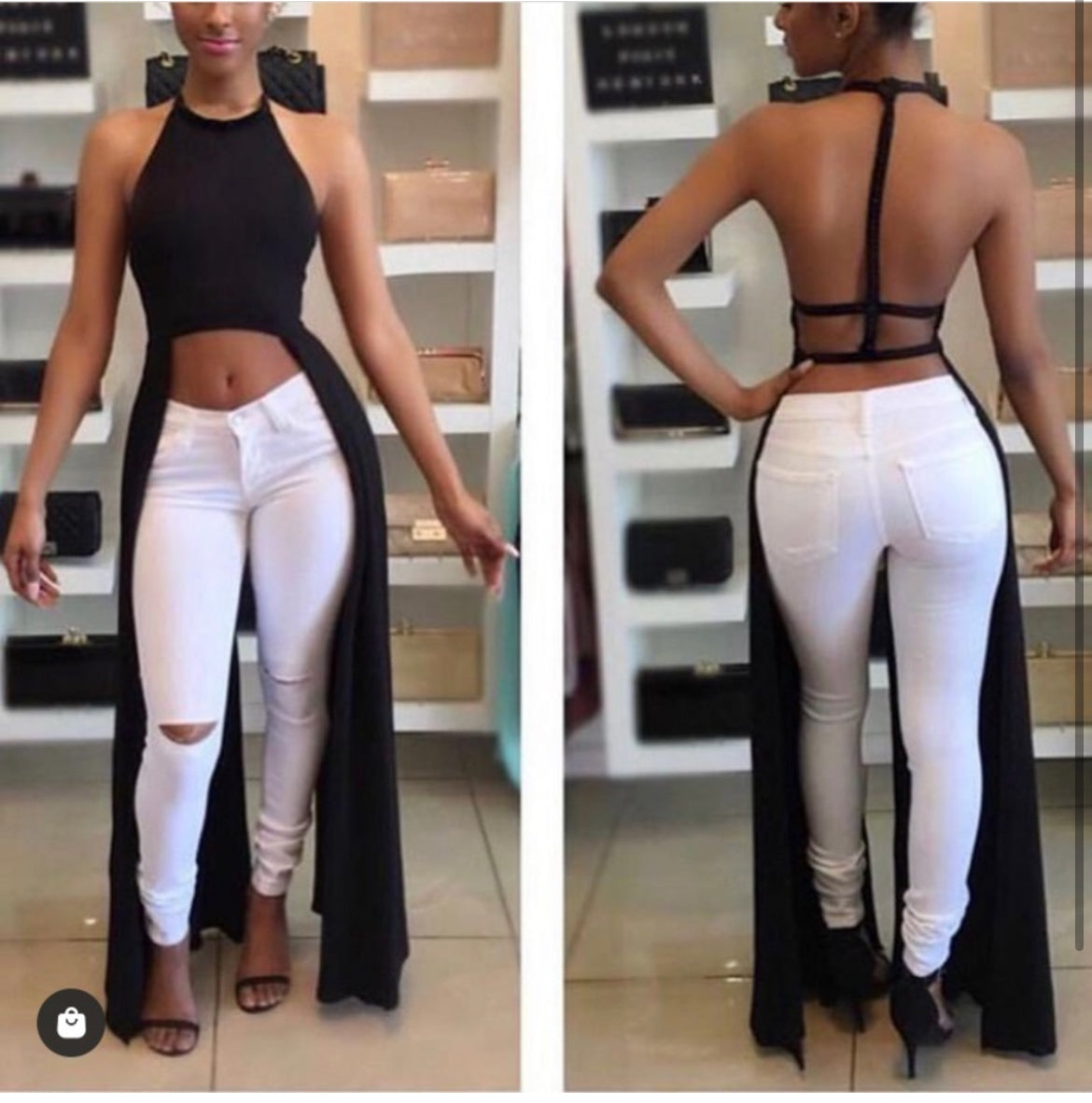 BLACK BEAUTIFUL TOP