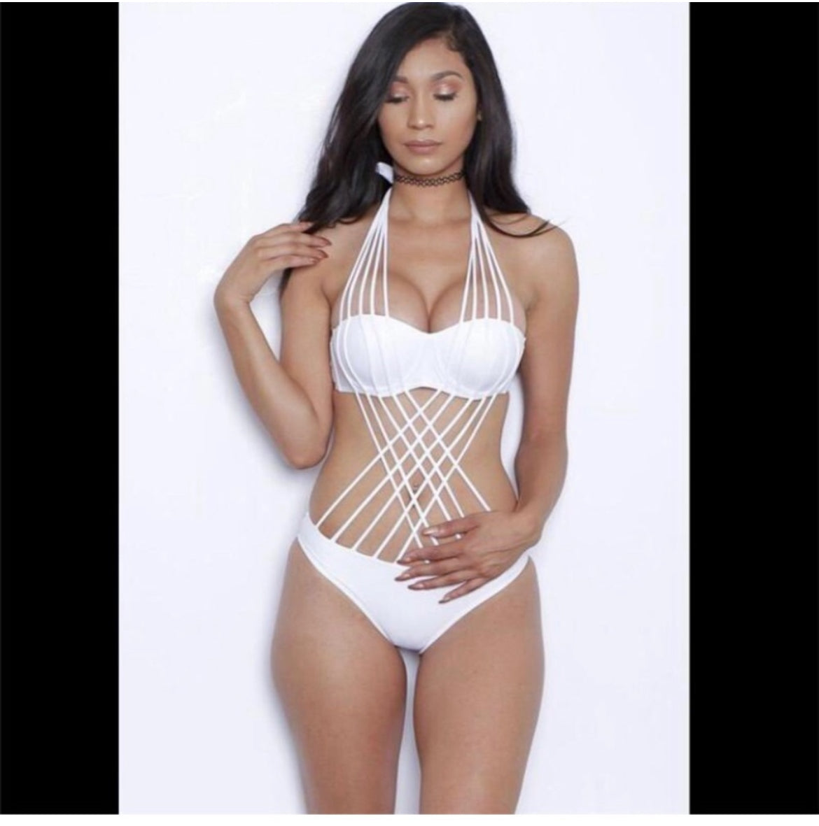 ALL WHITE BATHING SUIT