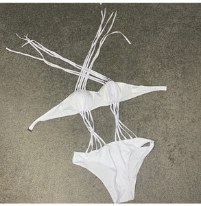 ALL WHITE BATHING SUIT