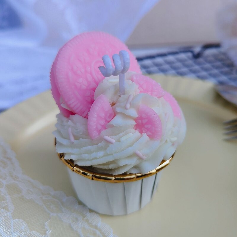Ice Cream Cupcake Candles