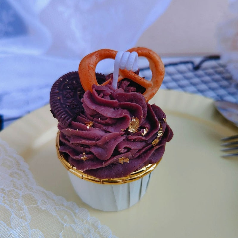 Ice Cream Cupcake Candles