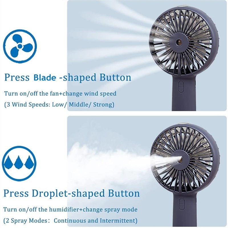 Water Spray Mist Fan