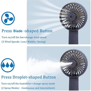 Water Spray Mist Fan