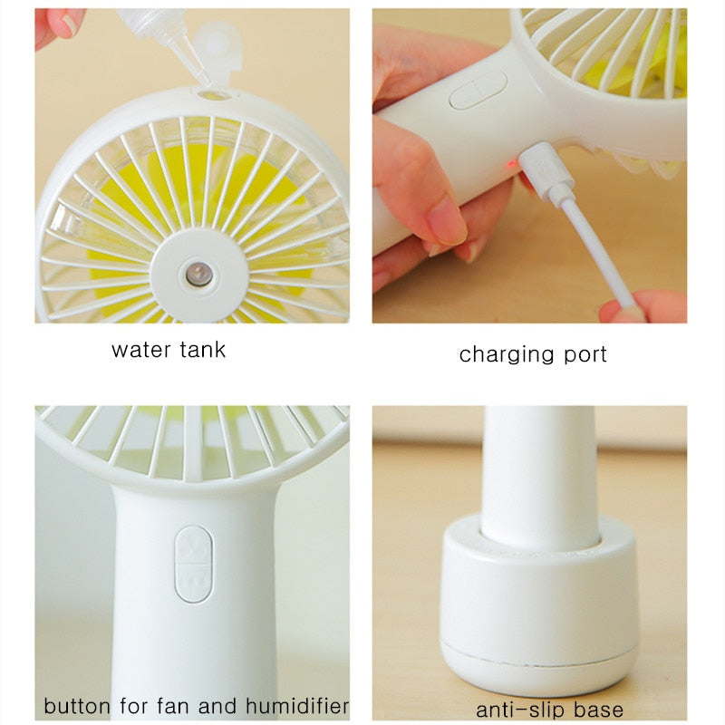 Water Spray Mist Fan