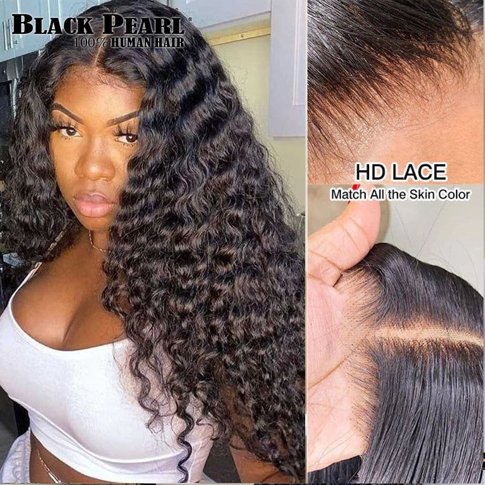 Pearl Water Wave Lace Front Wig