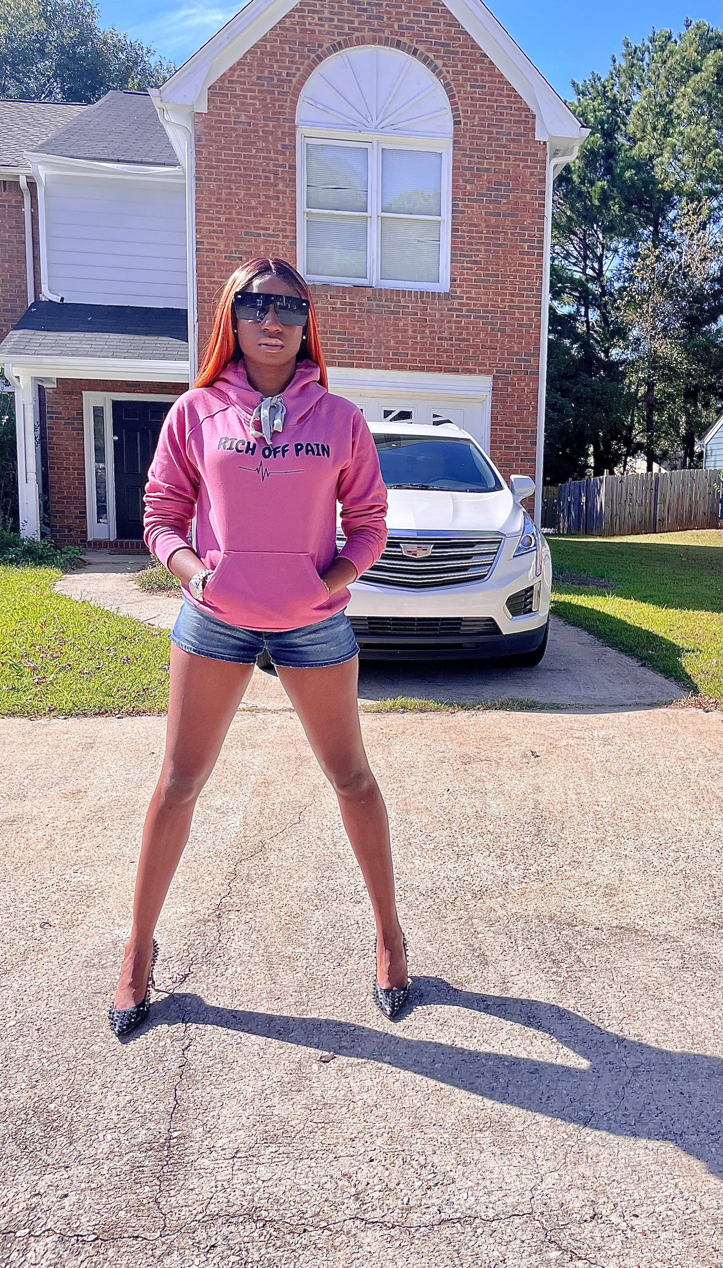 Rich OFF Pain Women's Hoodie