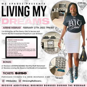 Living My Dreams AirBnB Webinar
