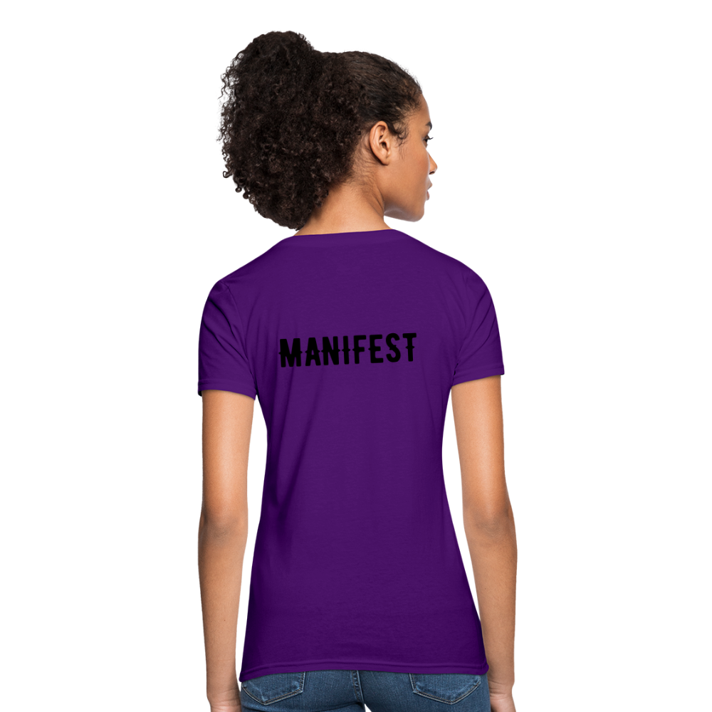 LIVING MY WILDEST DREAMS TSHIRT - purple