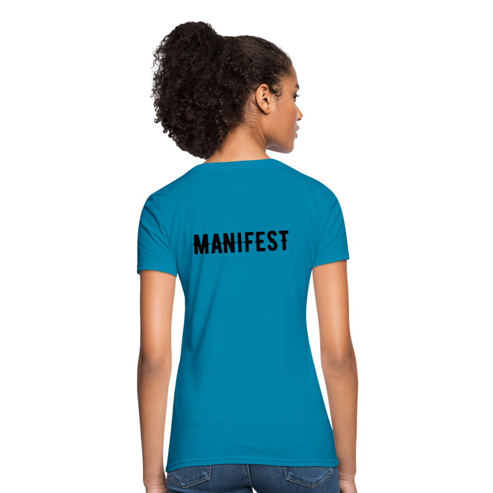 LIVING MY WILDEST DREAMS TSHIRT - turquoise