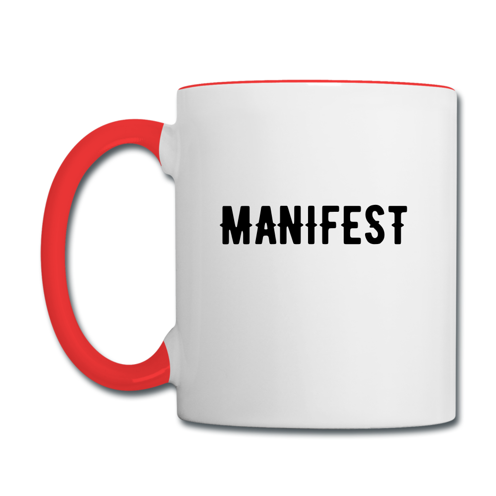 Find a Way or Make One Mug - white/red
