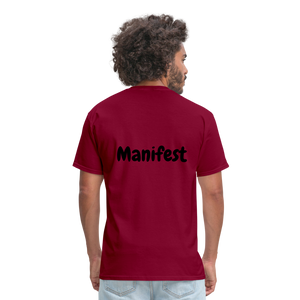 Rich Off Pain Unisex T-Shirt - burgundy