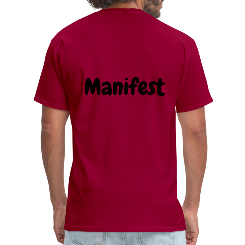 Rich Off Pain Unisex T-Shirt - dark red