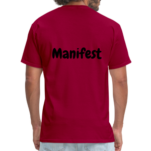 Rich Off Pain Unisex T-Shirt - dark red