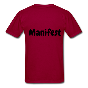 Rich Off Pain Unisex T-Shirt - dark red