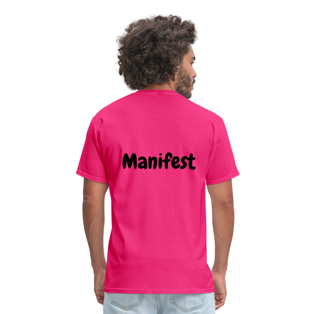 Rich Off Pain Unisex T-Shirt - fuchsia