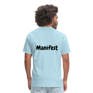 Rich Off Pain Unisex T-Shirt - powder blue