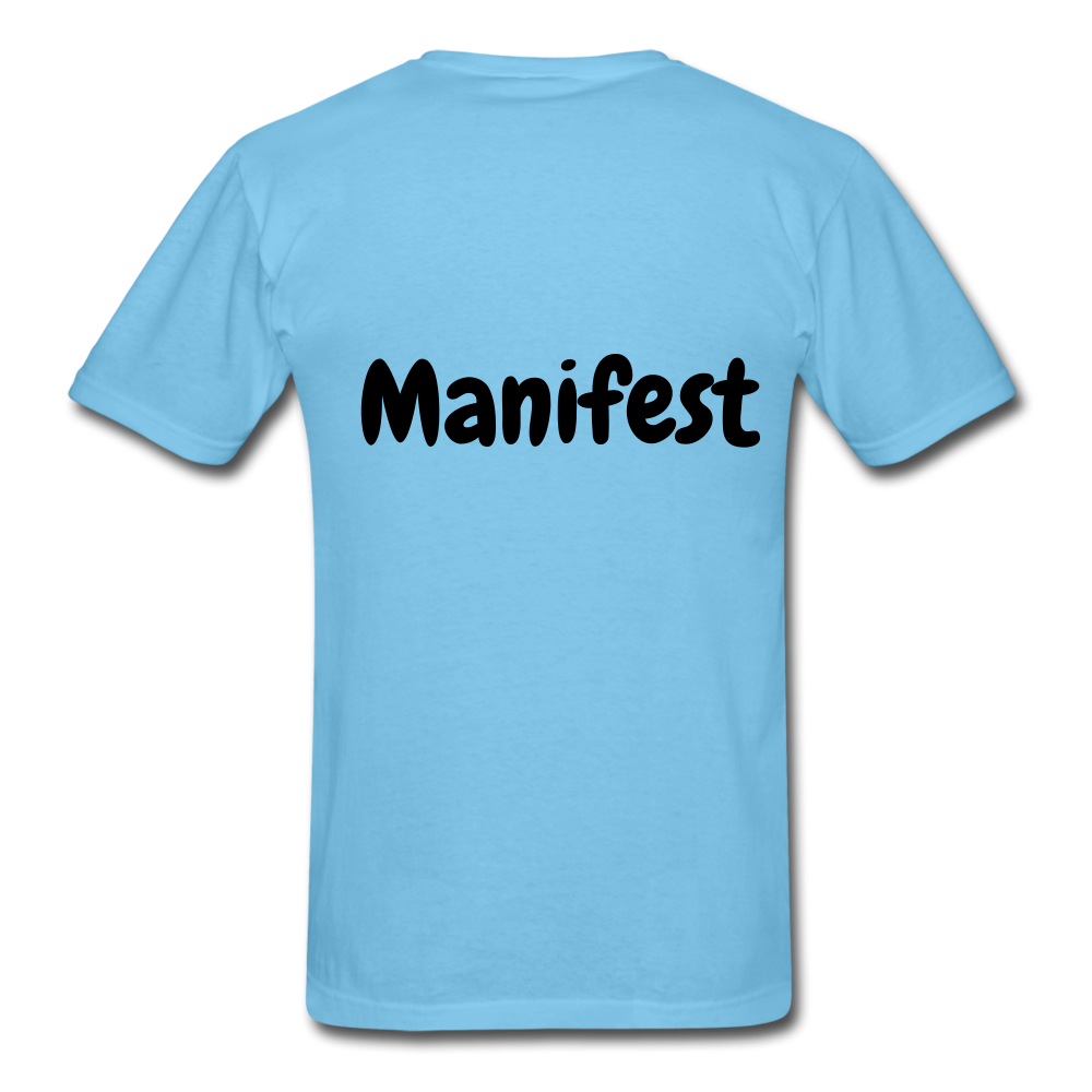 Rich Off Pain Unisex T-Shirt - aquatic blue
