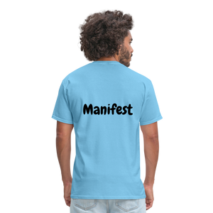 Rich Off Pain Unisex T-Shirt - aquatic blue
