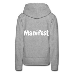 RICH OFF PAIN (WHITE LETTERING) - heather grey
