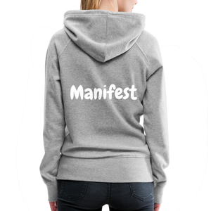 RICH OFF PAIN (WHITE LETTERING) - heather grey