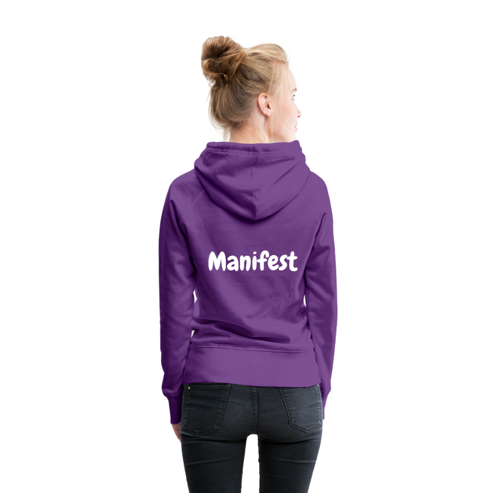 RICH OFF PAIN (WHITE LETTERING) - purple